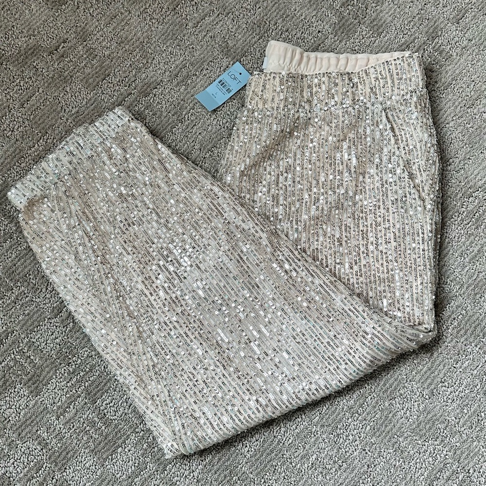 Loft sequin trousers, nice special occasion piece